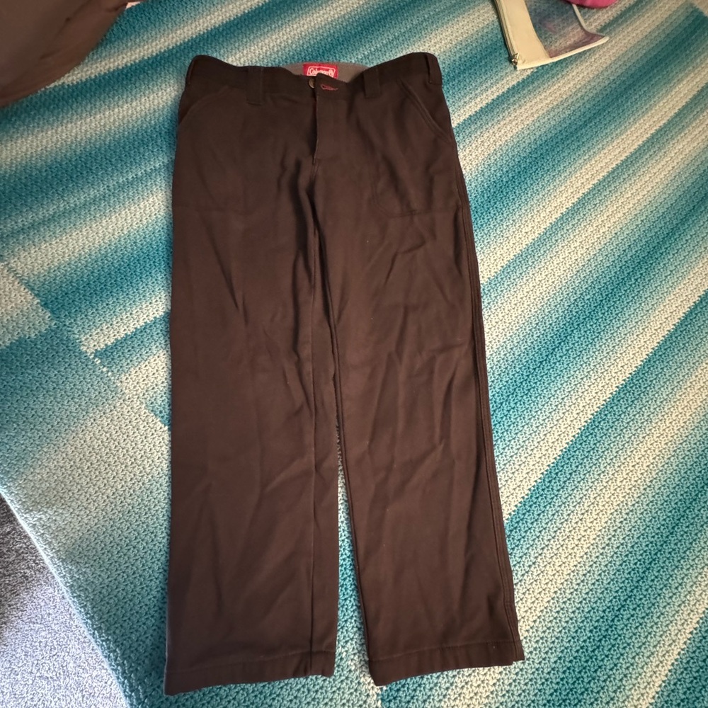 Men’s Coleman pants, 36 * 30, navy blue, thick material, NWOT